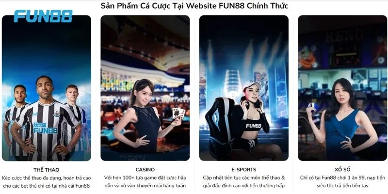 Chọn game chơi tại Fun88 cũng cần có kinh nghiệm nhất định.