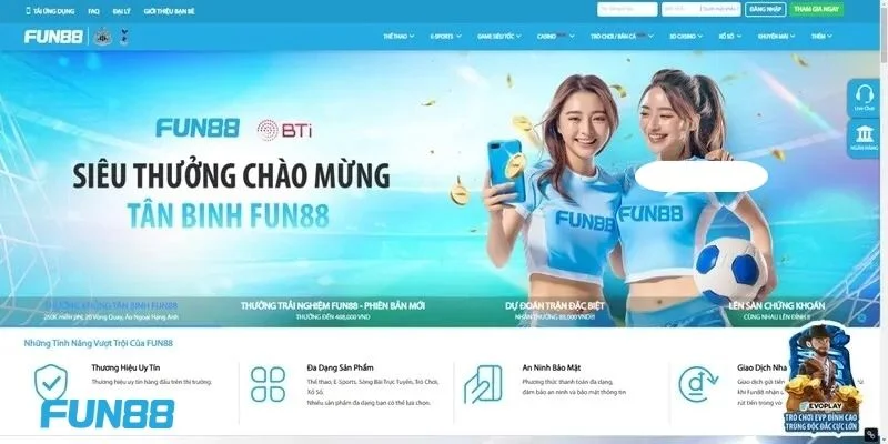 Hội viên sẽ có nhiều lợi ích khi tham gia cược tại sân chơi Fun88.